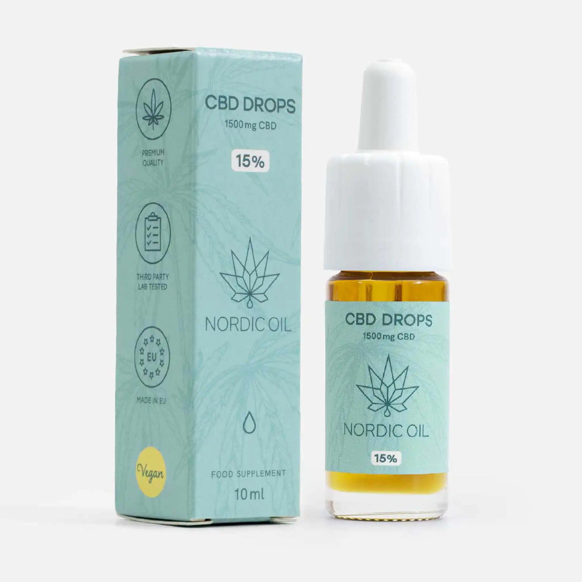 cbd oil - product and packaging