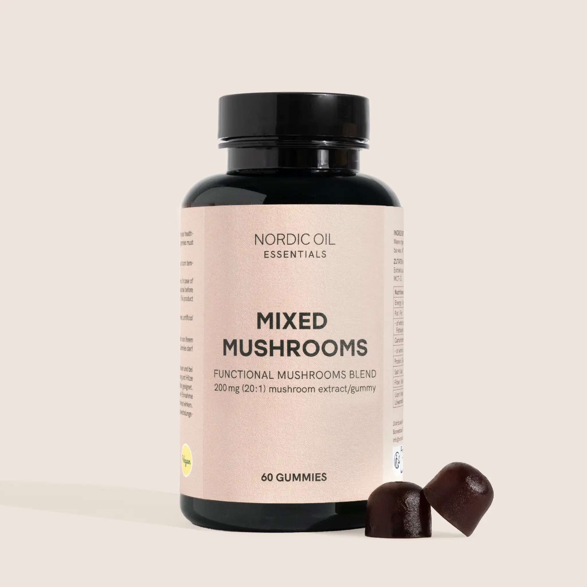 Mushroom Gummies (Functional Mushrooms) - Lion's Mane supplement Mushroom Gummies (Functional Mushrooms) - Lion's Mane supplement