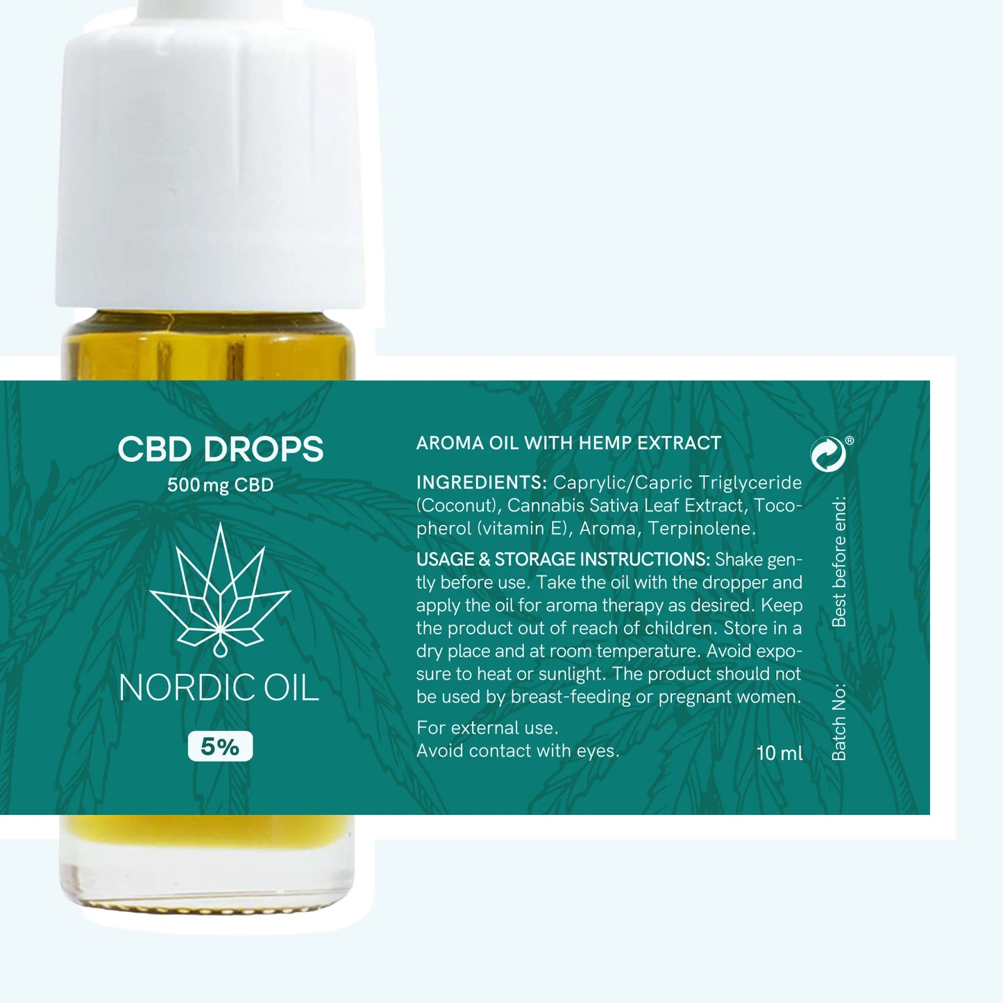 CBD Oil (5%) PLUS