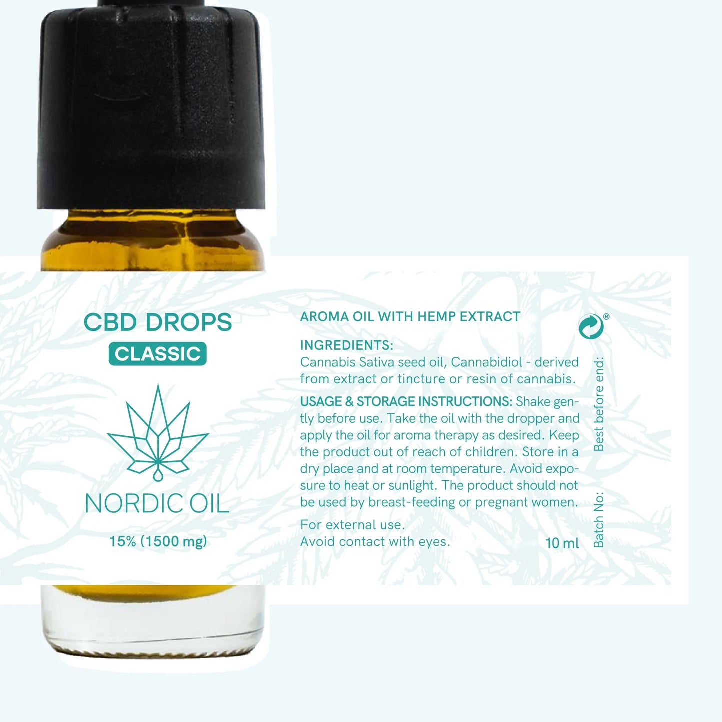 CBD Oil (15%) CLASSIC