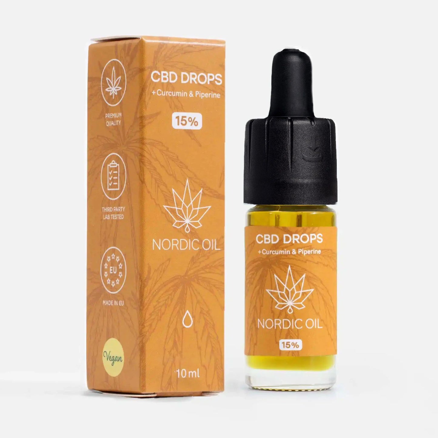 CBD Oil (15%) with Curcumin