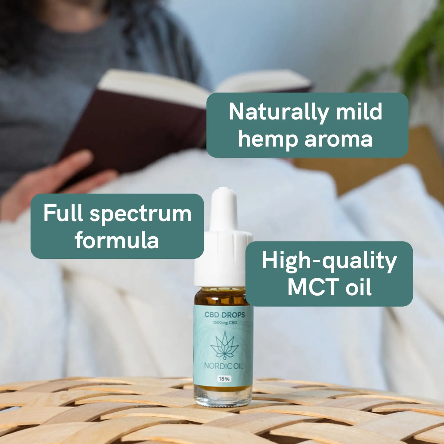 CBD Oil (15%) PLUS