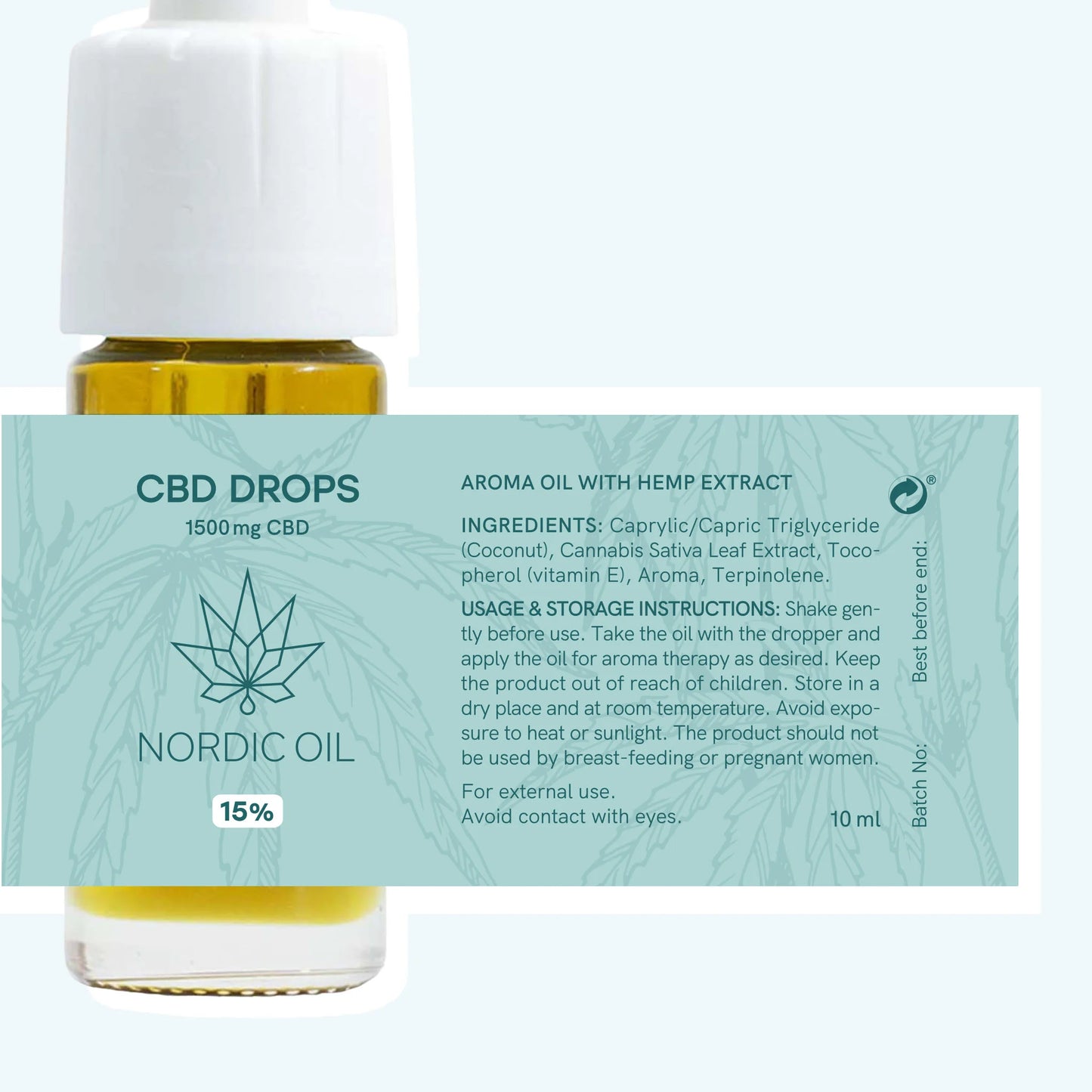 CBD Oil (15%) PLUS