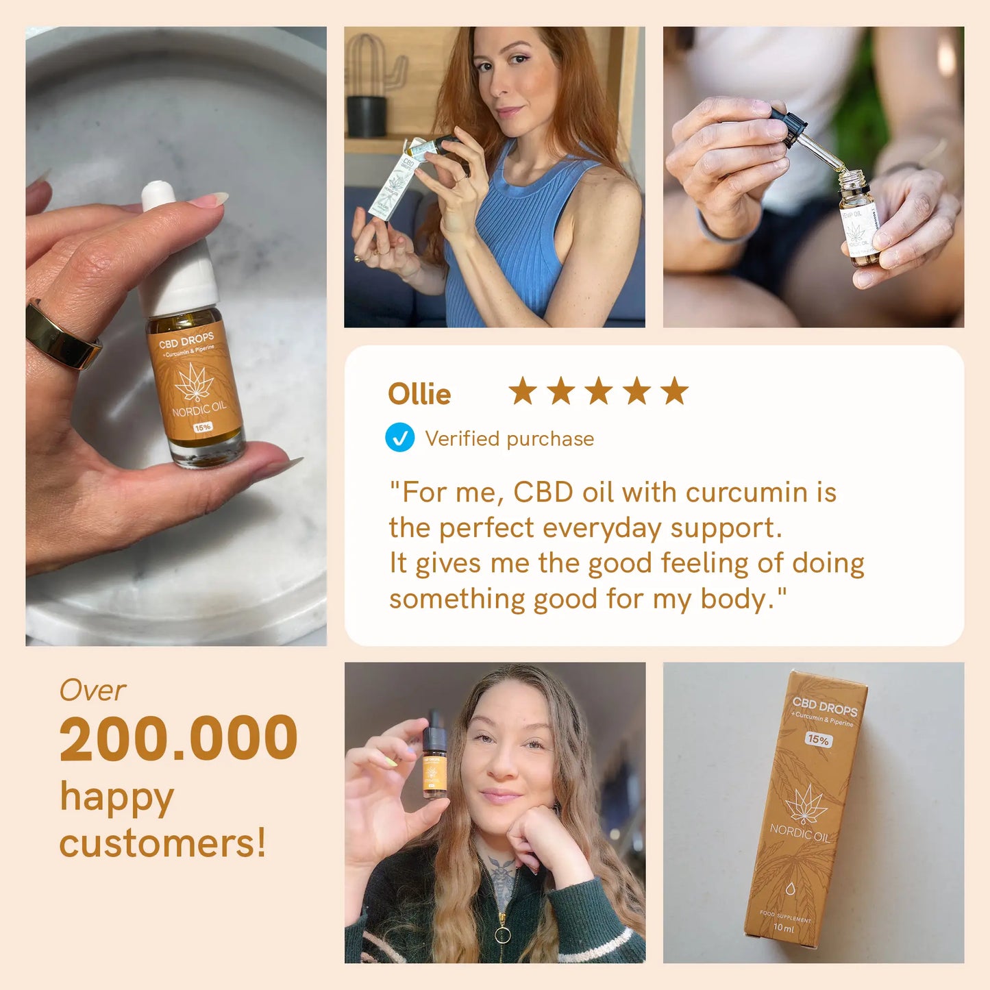 CBD Oil (20%) with Curcumin