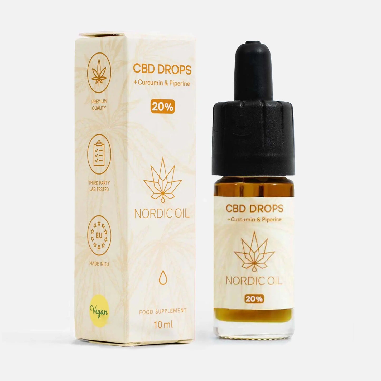 CBD Oil (20%) with Curcumin