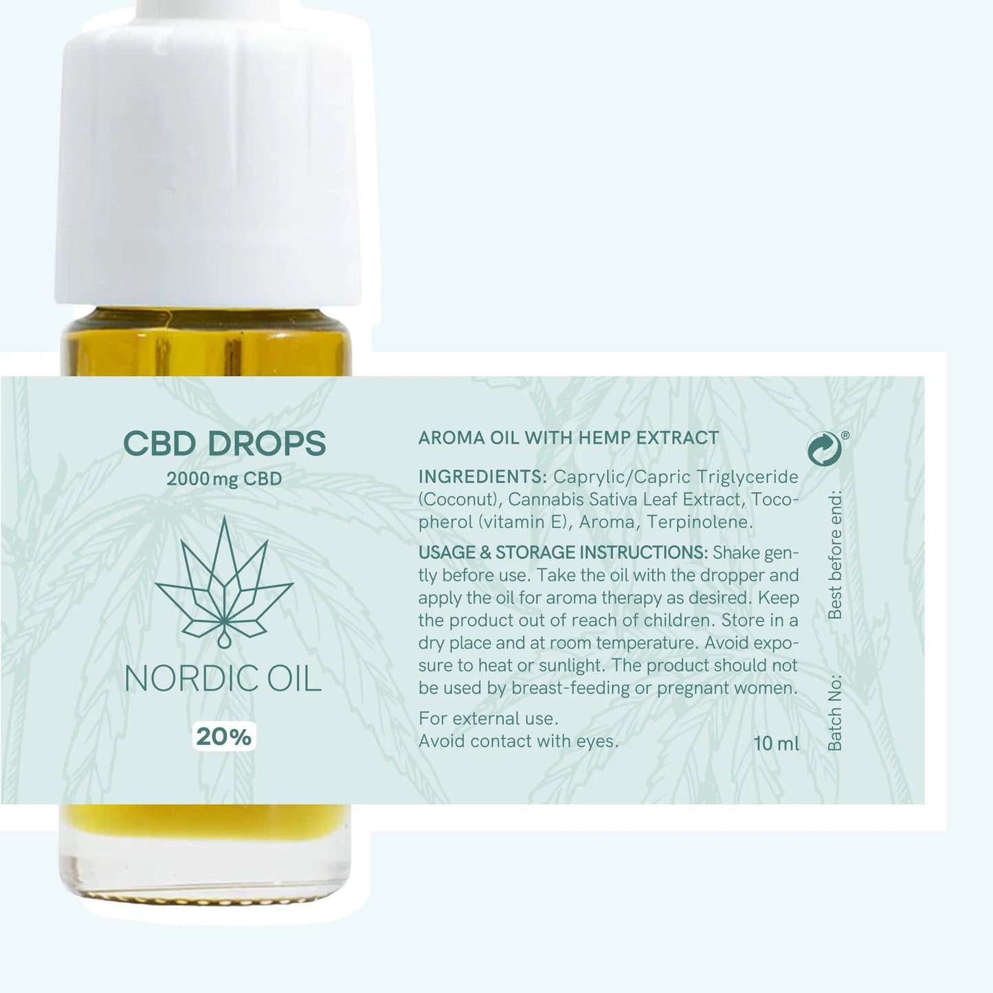 CBD Oil (20%) PLUS