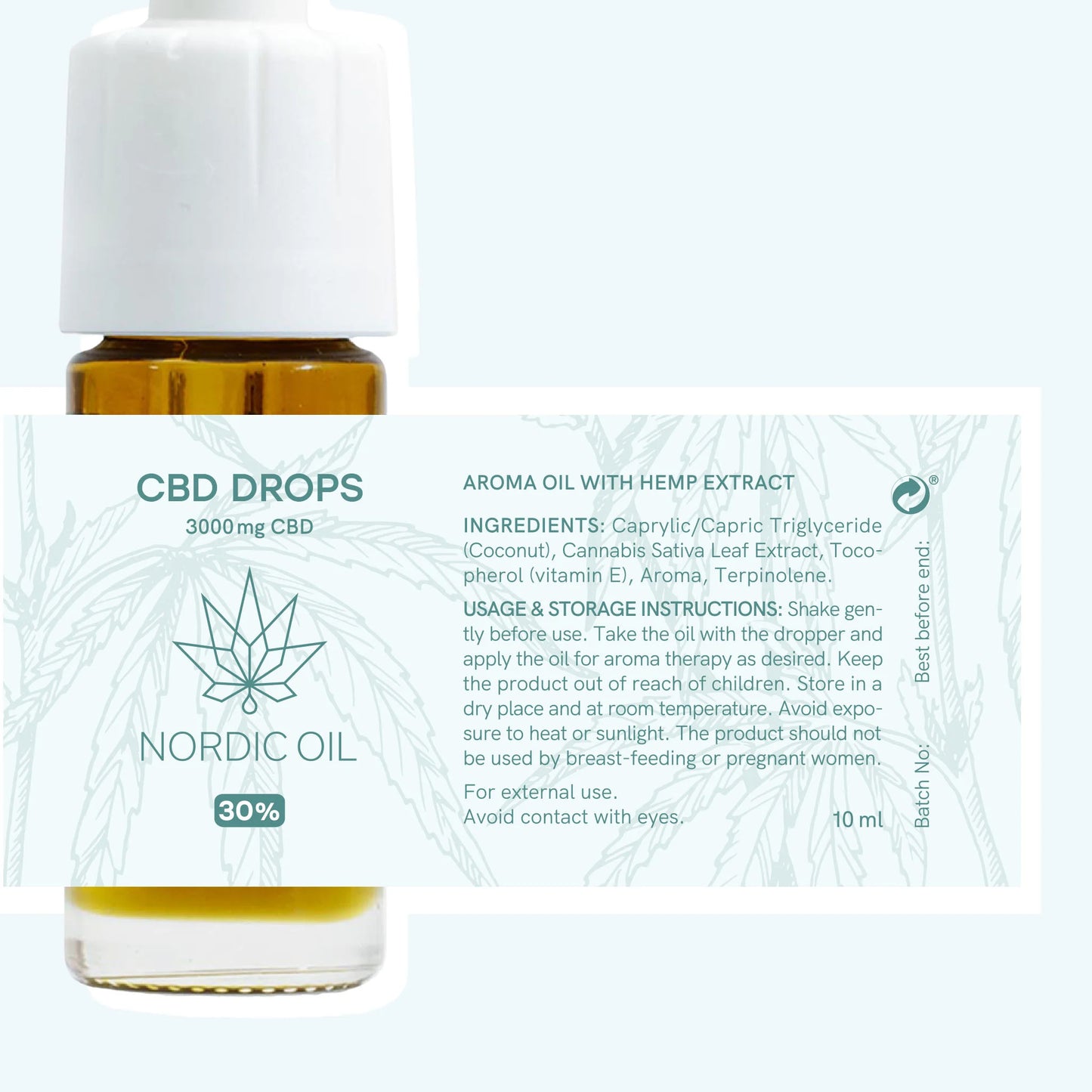 CBD Oil (30%) PLUS