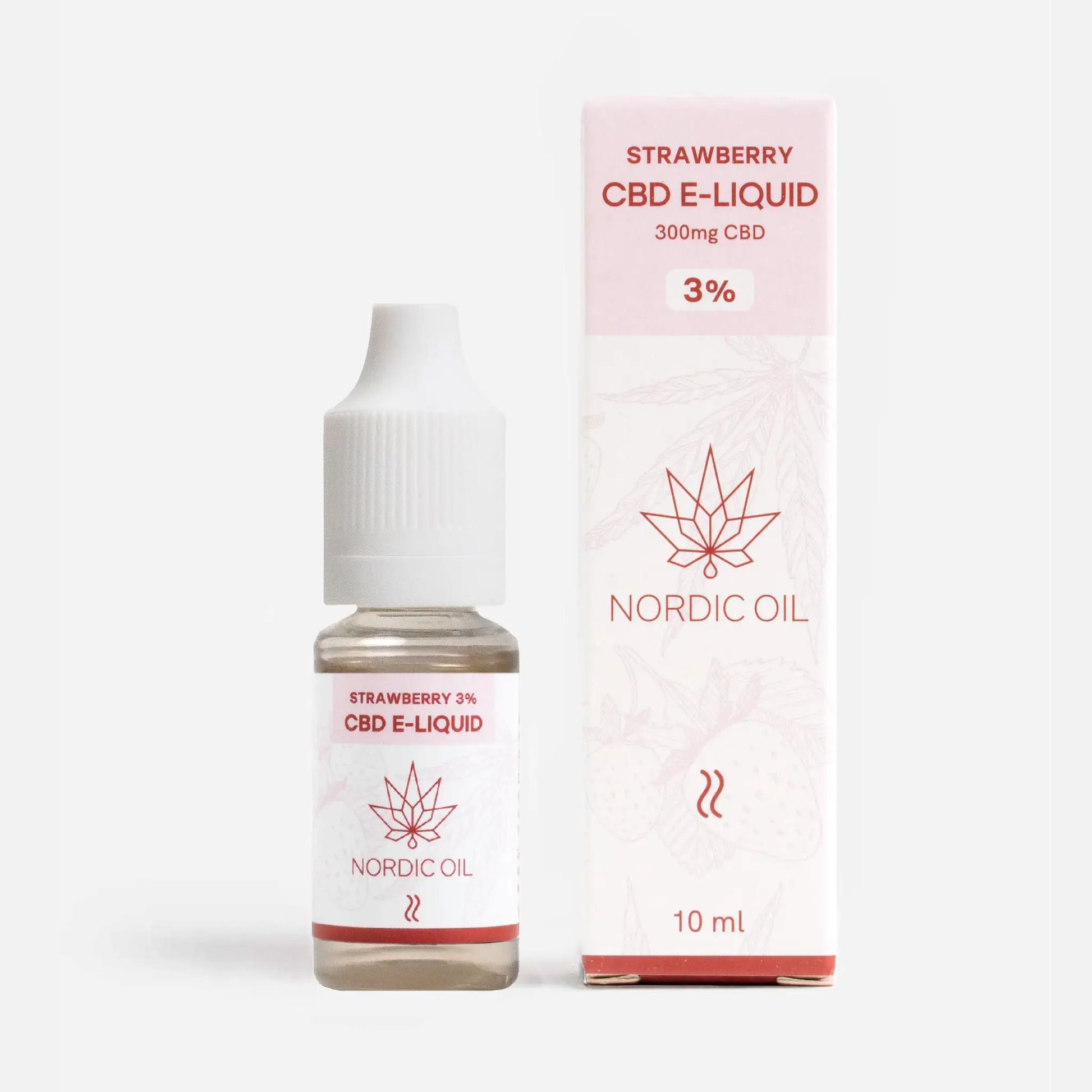 Strawberry CBD Vape Juice 300mg CBD 0% THC Strawberry CBD Vape Juice 300mg CBD 0% THC