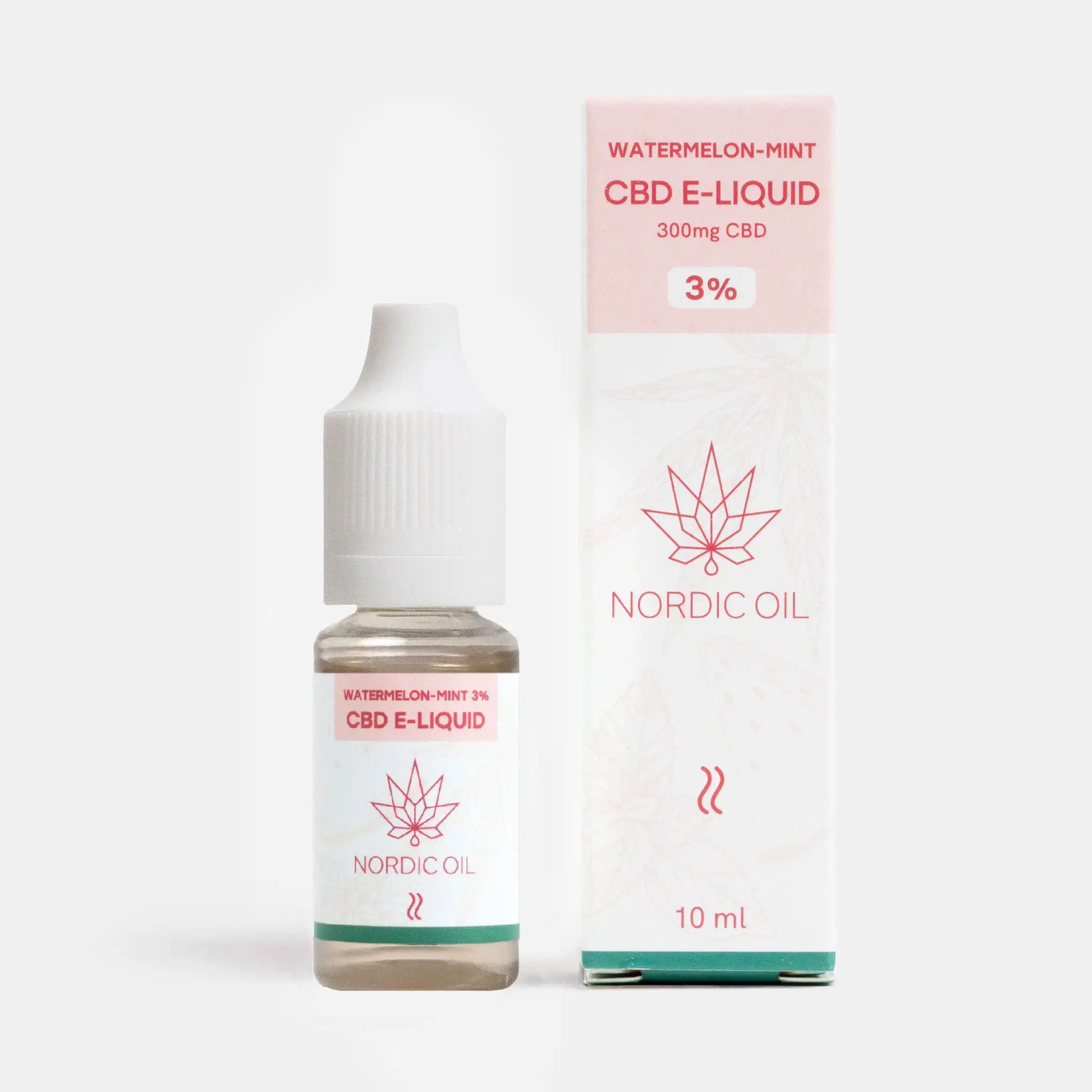 Watermelon & Mint CBD Vape Juice 300mg CBD 0% THC Watermelon & Mint CBD Vape Juice 300mg CBD 0% THC