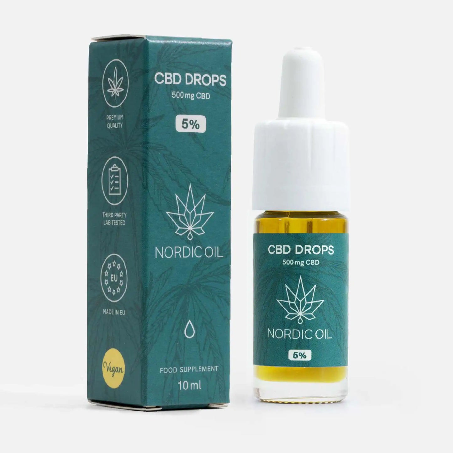 cbd oil - packaging and product