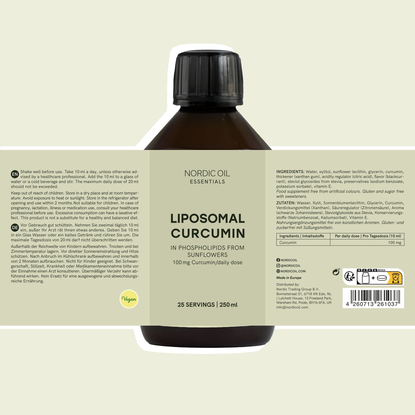 Liposomal Curcumin
