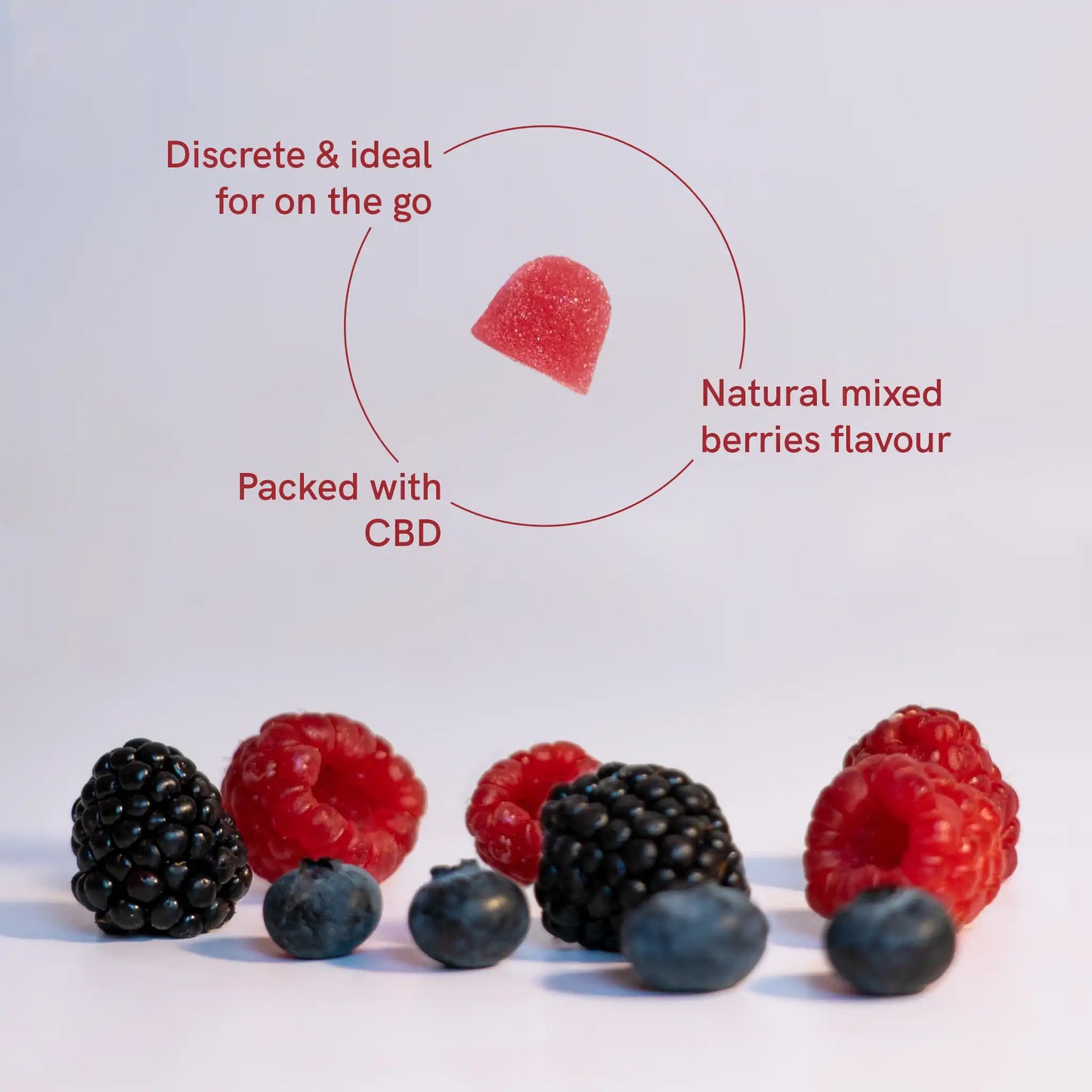 benefits of wild berry CBD gummies from Nordic Oil