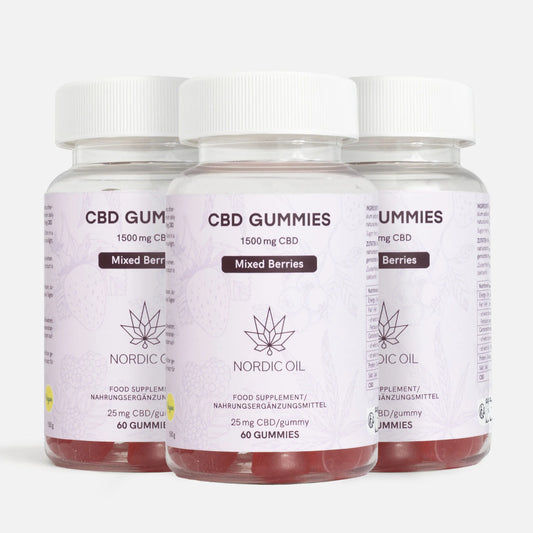 3FOR2: CBD Gummies (1500mg) Berries
