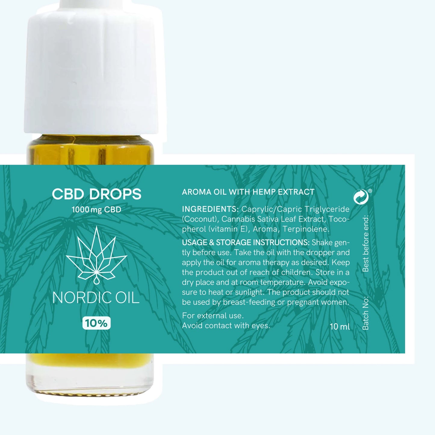 CBD Oil (10%) PLUS