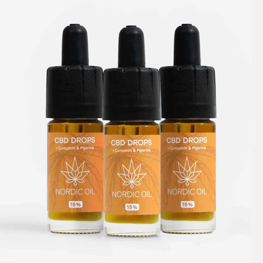 3FOR2: CBD Oil (15%) with Curcumin