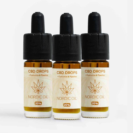 3FOR2: CBD Oil (20%) with Curcumin