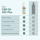 CBD Oil (20%) PLUS