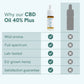 CBD Oil (40%) PLUS