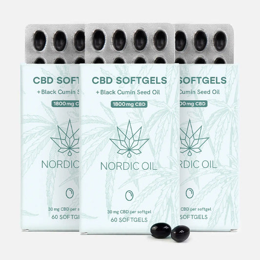 3FOR2: CBD Capsules (1800mg)