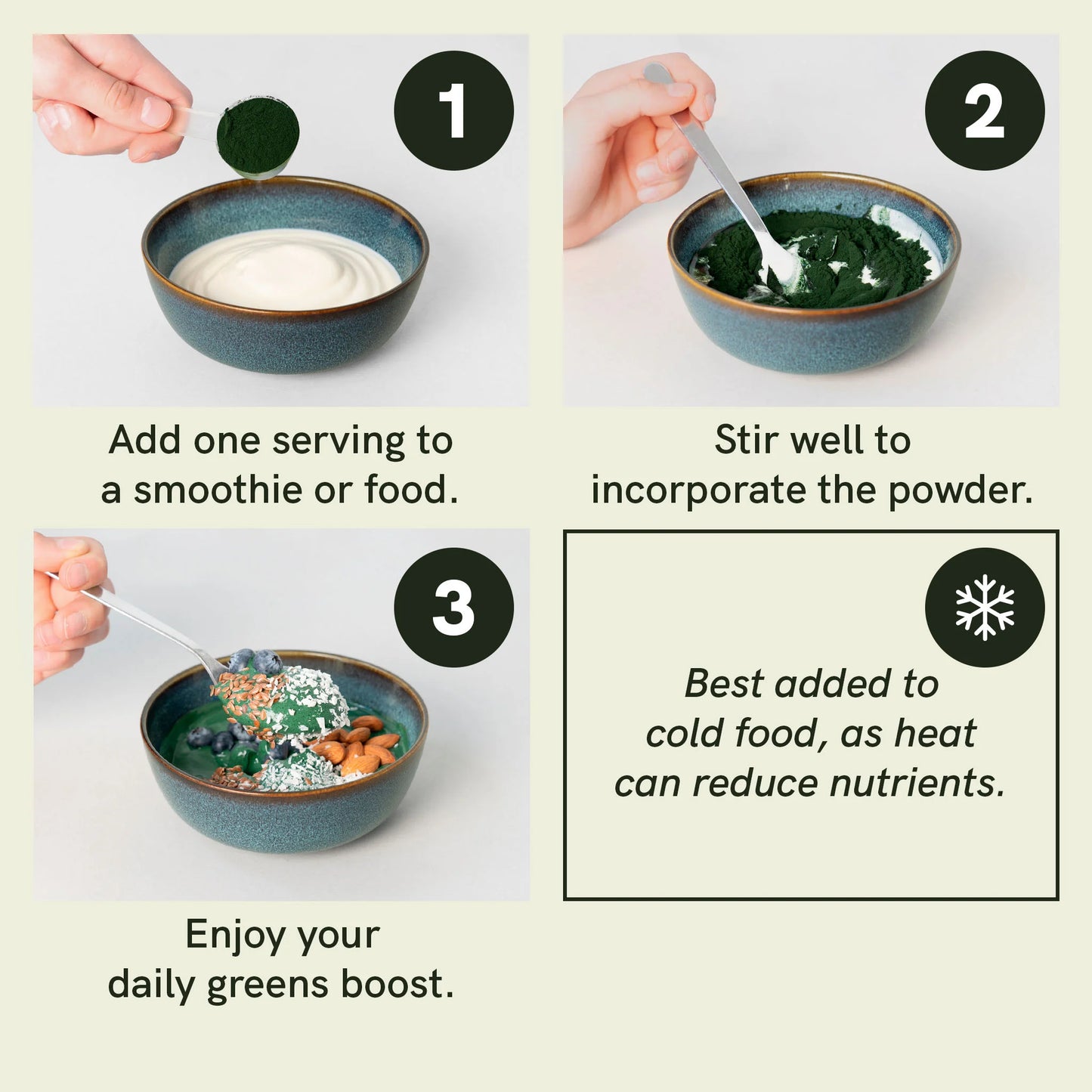 Spirulina Chlorella Powder