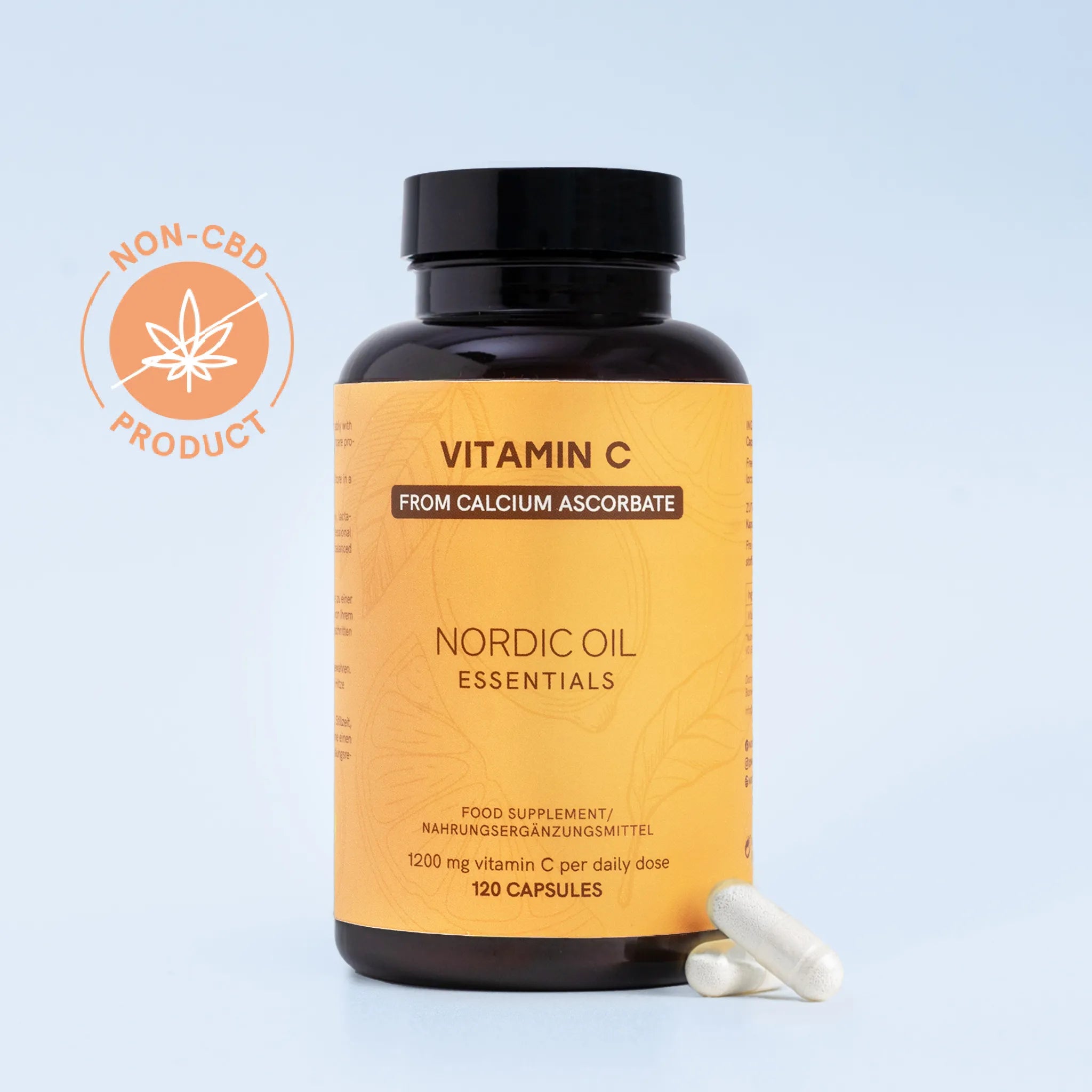 High Dose Vitamin C Capsules - Vitamin C from Calcium Ascorbate