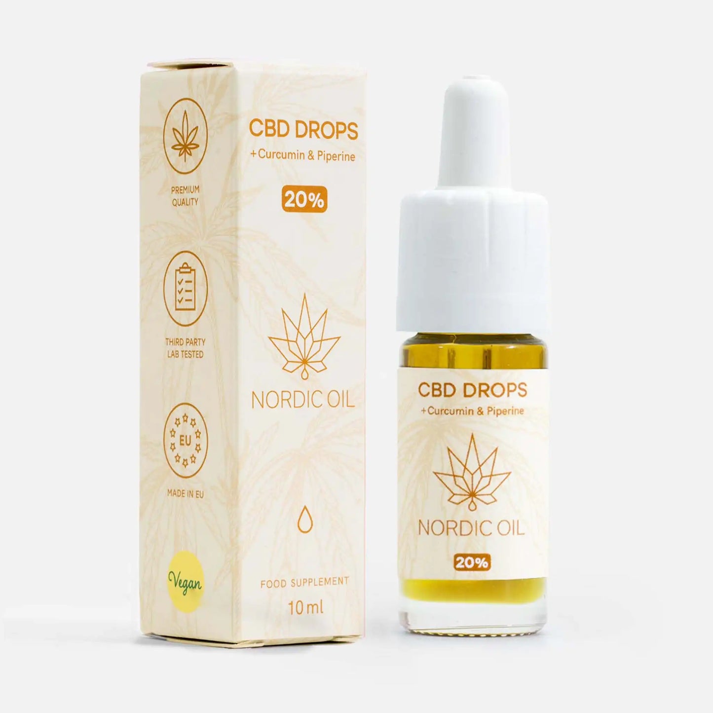 CBD Oil (20%) with Curcumin