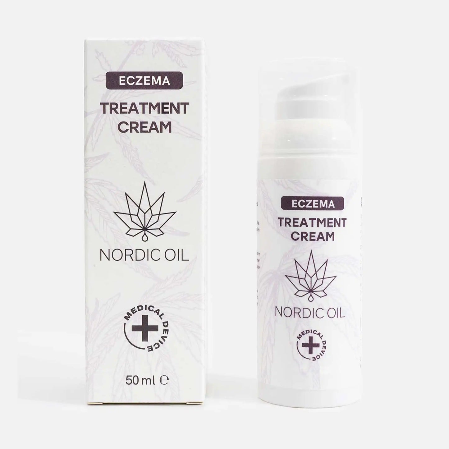 CBD Eczema Cream with package