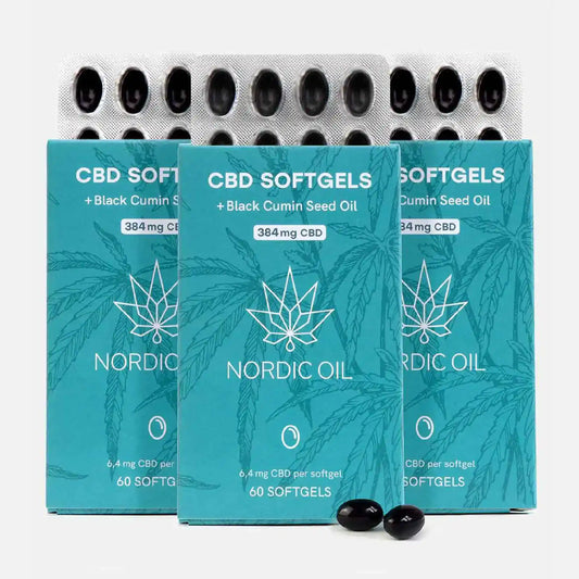 3FOR2: CBD Capsules (384mg)